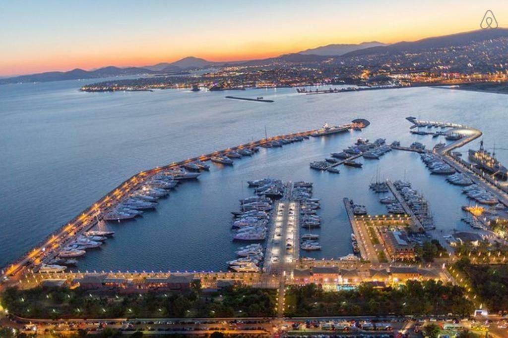 Alimos Marina Huge 3Bd Apartment Atenas Exterior foto